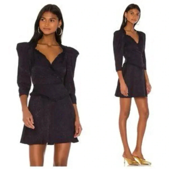 LPA Arabella Dress In Navy Mini Sz M | Revolve - Picture 2 of 6